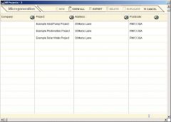 project list